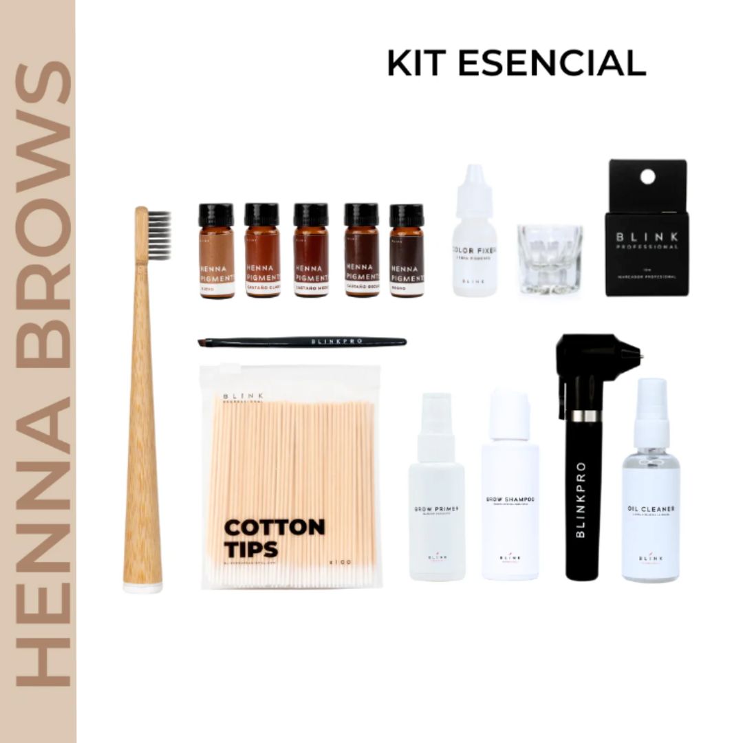 KIT Henna Sobrancelhas