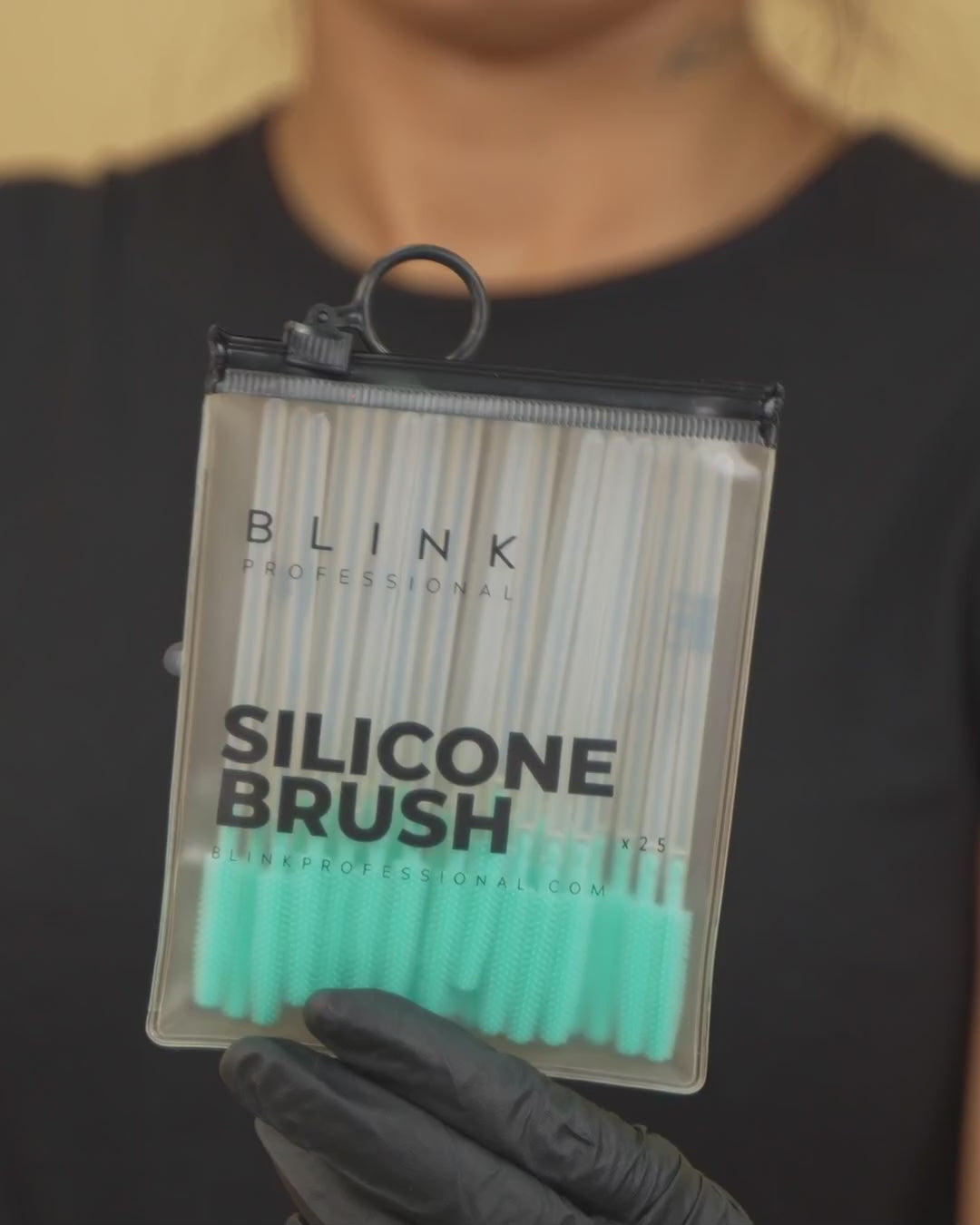 escova de silicone